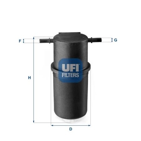 Fuel Filter UFI 24.144.00