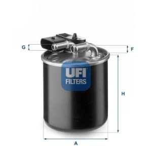 Φίλτρο καυσίμου UFI 24.150.00