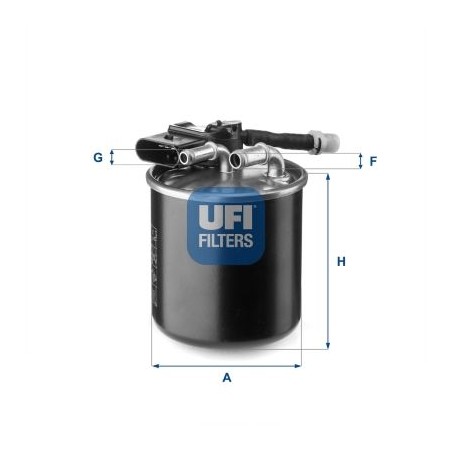 Φίλτρο καυσίμου UFI 24.151.00