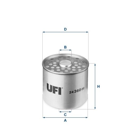 Fuel Filter UFI 24.360.00