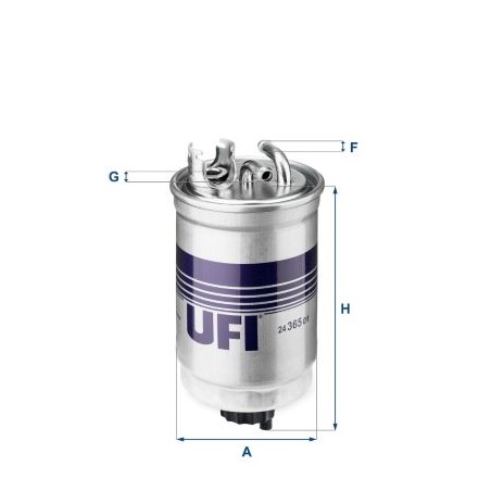 Φίλτρο καυσίμου UFI 24.365.01