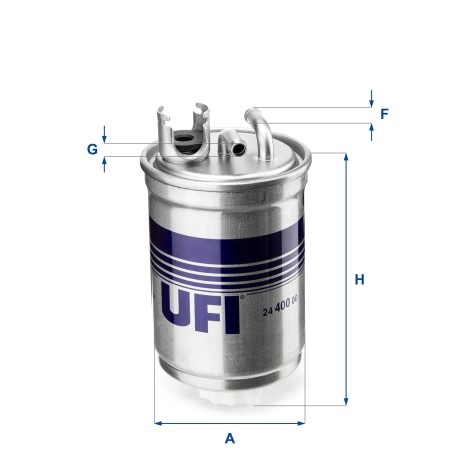 Φίλτρο καυσίμου UFI 24.400.00