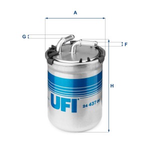 Φίλτρο καυσίμου UFI 24.437.00