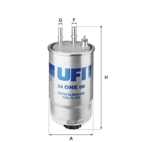 Φίλτρο καυσίμου UFI 24.ONE.0B