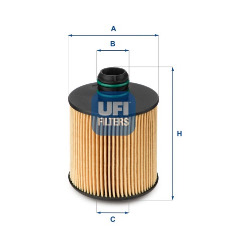 Oil Filter UFI 25.083.00