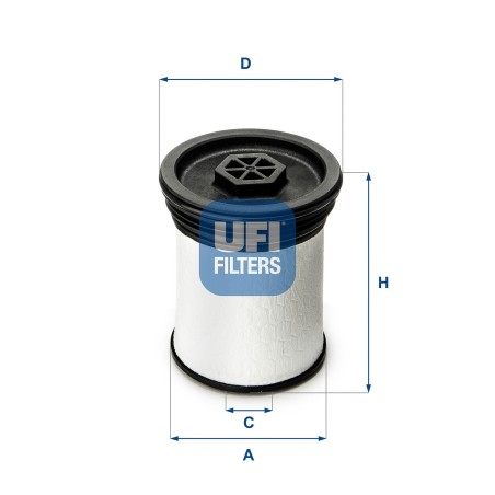 Fuel Filter UFI 26.019.01