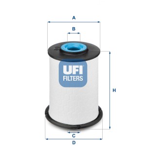 Φίλτρο καυσίμου UFI 26.033.00