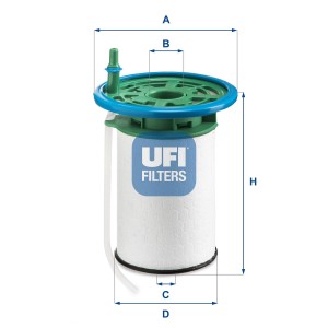 Φίλτρο καυσίμου UFI 26.053.00