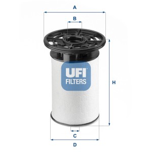 Φίλτρο καυσίμου UFI 26.076.00