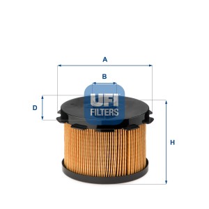 Φίλτρο καυσίμου UFI 26.688.00