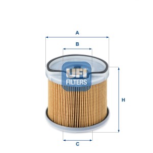 Φίλτρο καυσίμου UFI 26.691.00