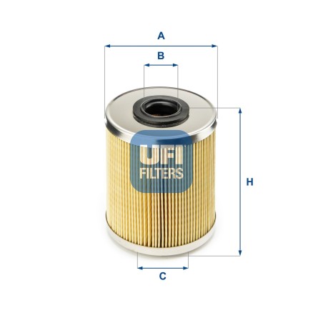 Φίλτρο καυσίμου UFI 26.695.00