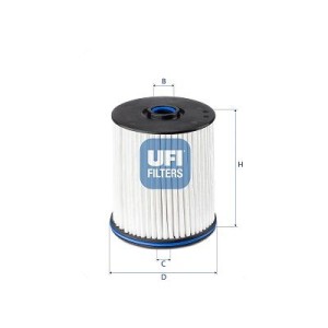 Φίλτρο καυσίμου UFI 26.E2X.02