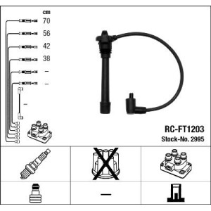 Ignition Cable Kit NGK 2995