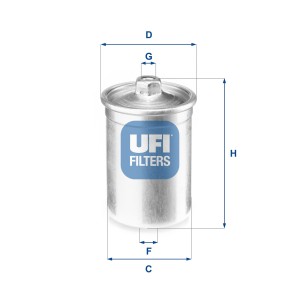Fuel Filter UFI 31.506.00