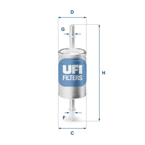 Fuel Filter UFI 31.740.03