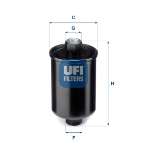 Φίλτρο καυσίμου UFI 31.741.00