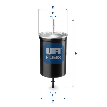 Φίλτρο καυσίμου UFI 31.747.00