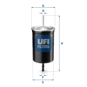 Fuel Filter UFI 31.747.00