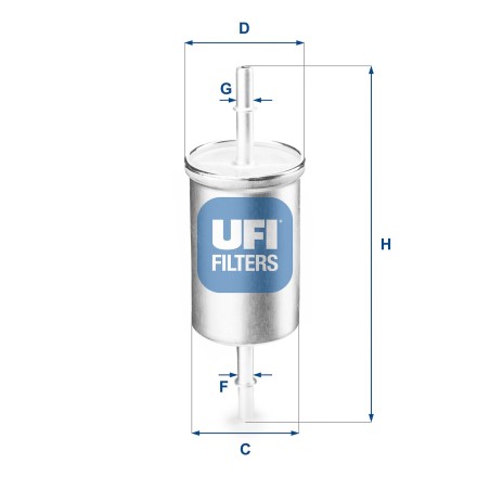 Fuel Filter UFI 31.769.00