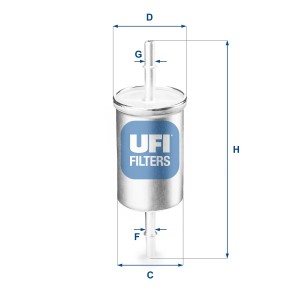Fuel Filter UFI 31.769.00