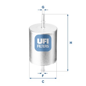 Φίλτρο καυσίμου UFI 31.817.00