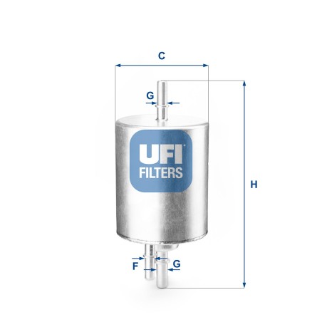 Φίλτρο καυσίμου UFI 31.830.00