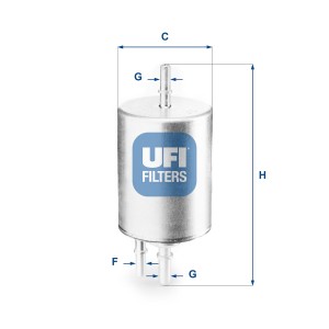 Φίλτρο καυσίμου UFI 31.831.00