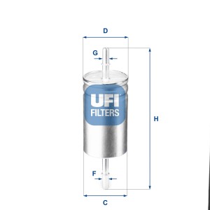 Φίλτρο καυσίμου UFI 31.842.00