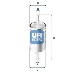 Φίλτρο καυσίμου UFI 31.941.00