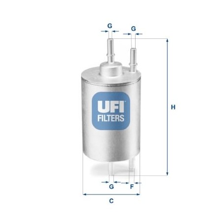 Fuel Filter UFI 31.958.00