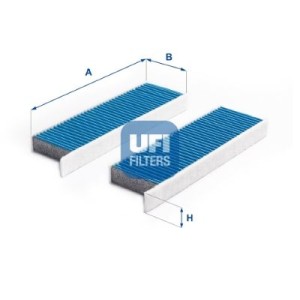 Filter, cabin air UFI 34.172.00