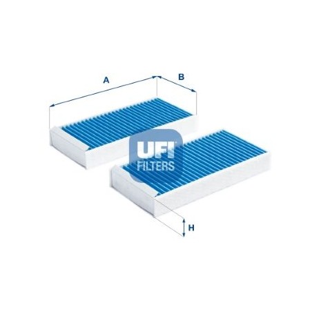 Filter, cabin air UFI 34.279.00