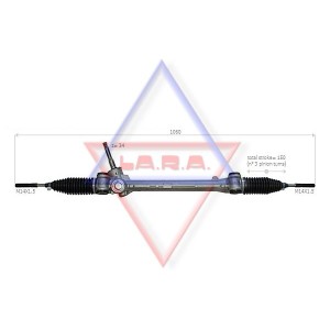 Steering Gear LA.R.A. 370006