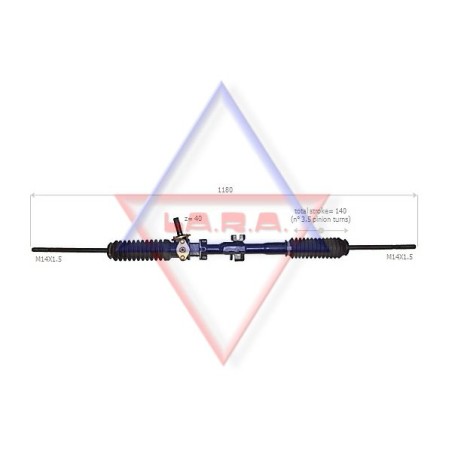 Steering Gear LA.R.A. 400010