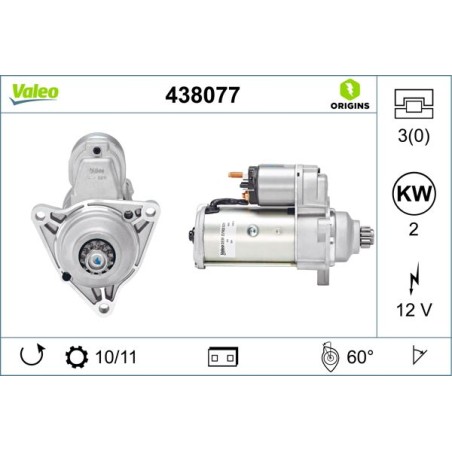 Μίζα VALEO 438077
