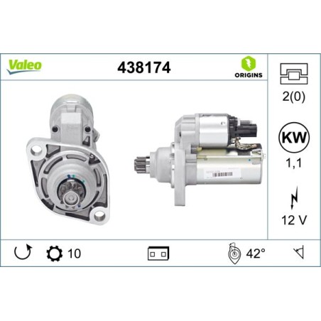 Μίζα VALEO 438174
