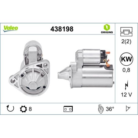 Μίζα VALEO 438198