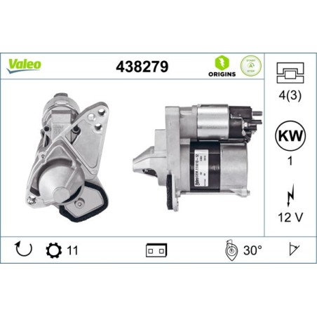 Μίζα VALEO 438279