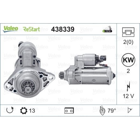 Μίζα VALEO 438339