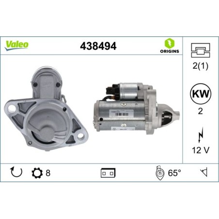 Μίζα VALEO 438494