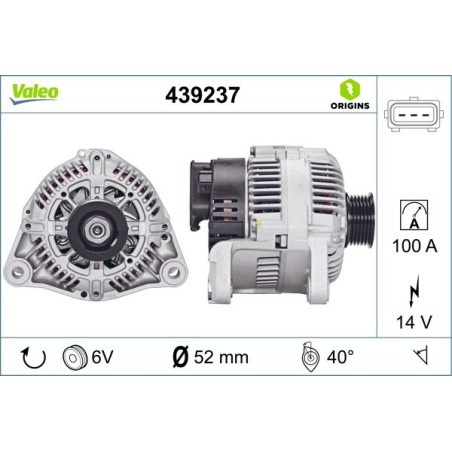 Alternator VALEO 439237