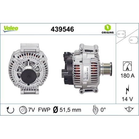 Alternator VALEO 439546