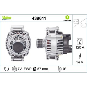 Alternator VALEO 439611