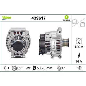 Alternator VALEO 439617