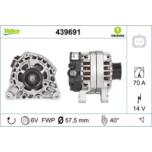 Alternator VALEO 439691