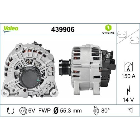 Alternator VALEO 439906