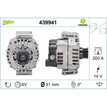 Alternator VALEO 439941