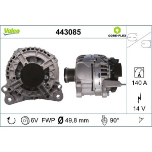 Alternator VALEO 443085