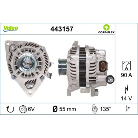 Alternator VALEO 443157